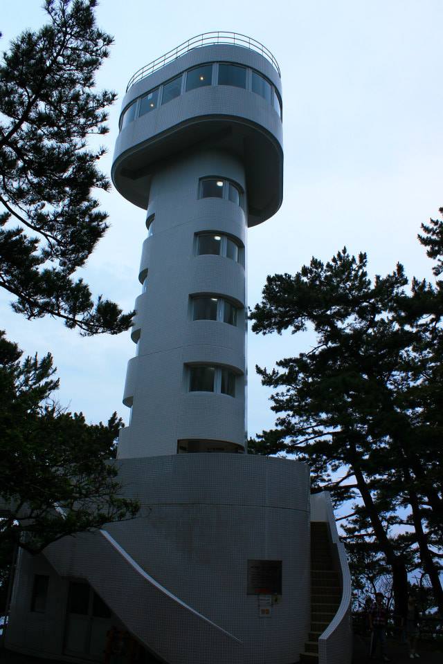 Kadowaki fyrtårnet på Jogasaki vandrestien.