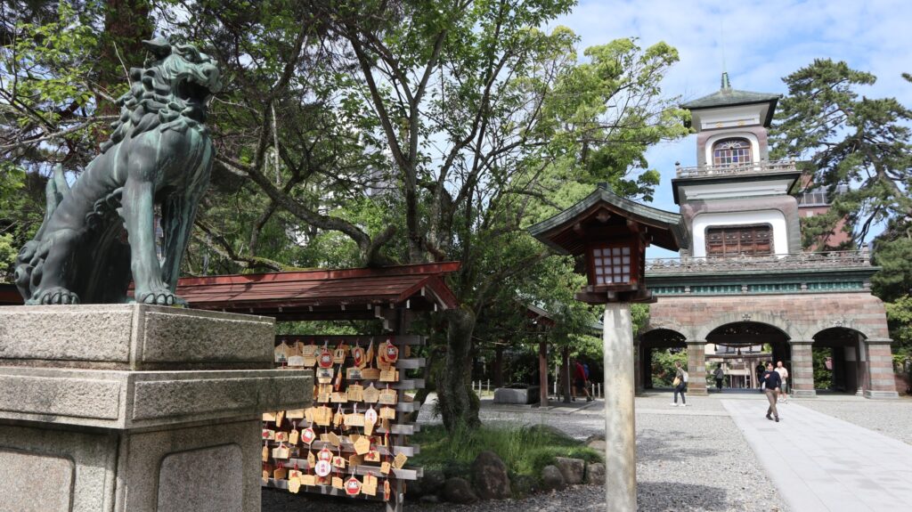 Oyama Shrine. 