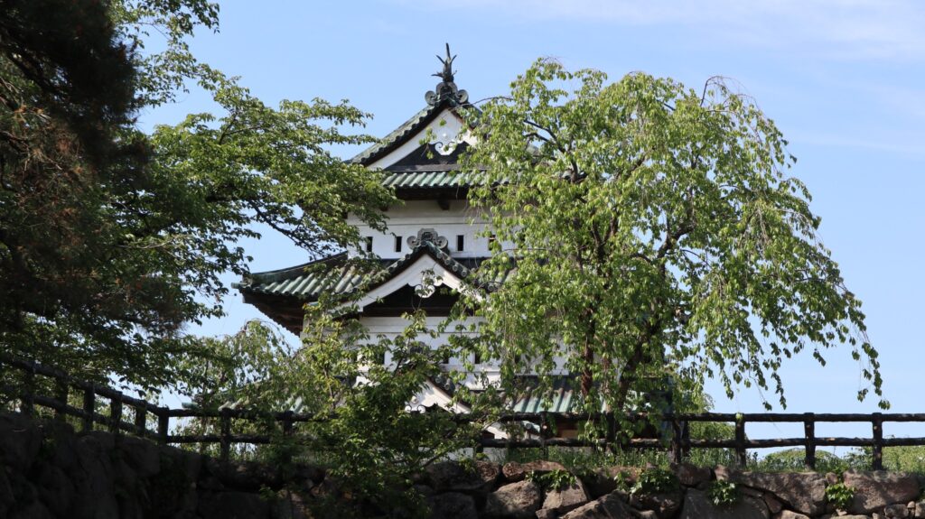 Hirosaki Slot i Aomori. 